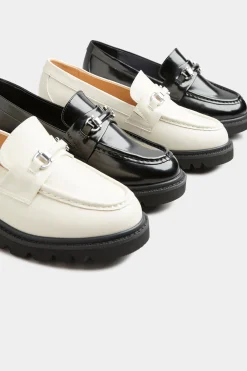 M&Co Limited Collection Limited Collection Cream Chunky Saddle Loafers In Extra Wide Eee Fit><noscript><img width=