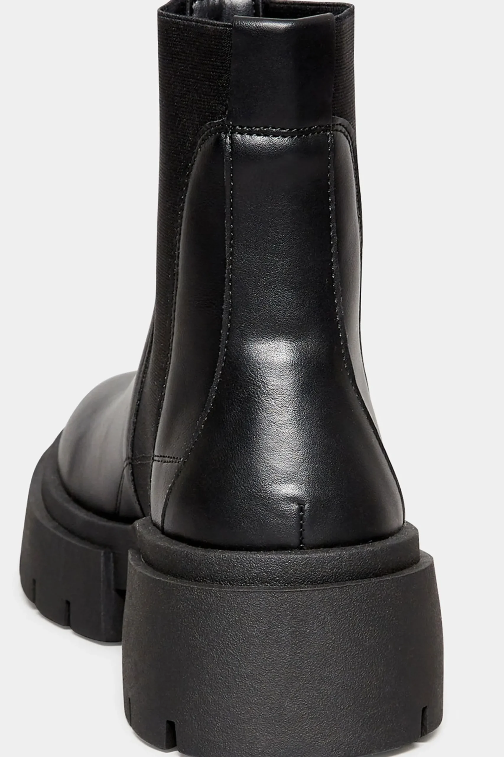 M&Co Limited Collection Limited Collection Black Chunky Chelsea Ankle Boots In Wide E Fit>Women Boots