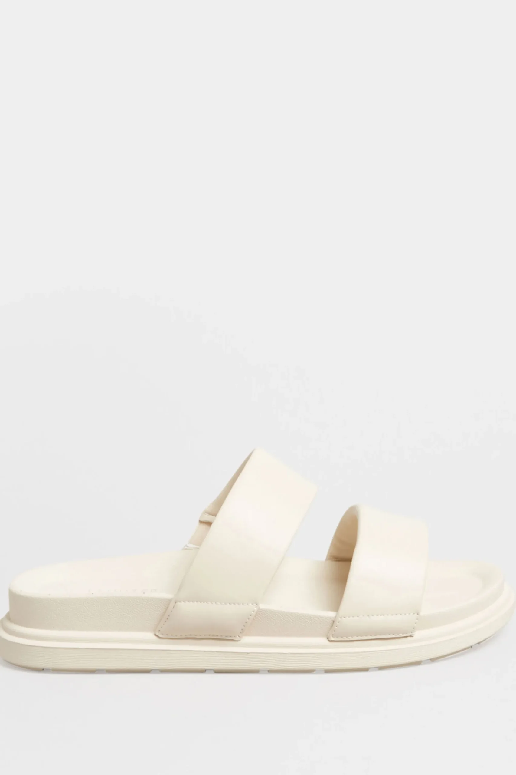 M&Co Limited Collection Limited Collection White Two Strap Sandals In Extra Wide Eee Fit>Women Sandals