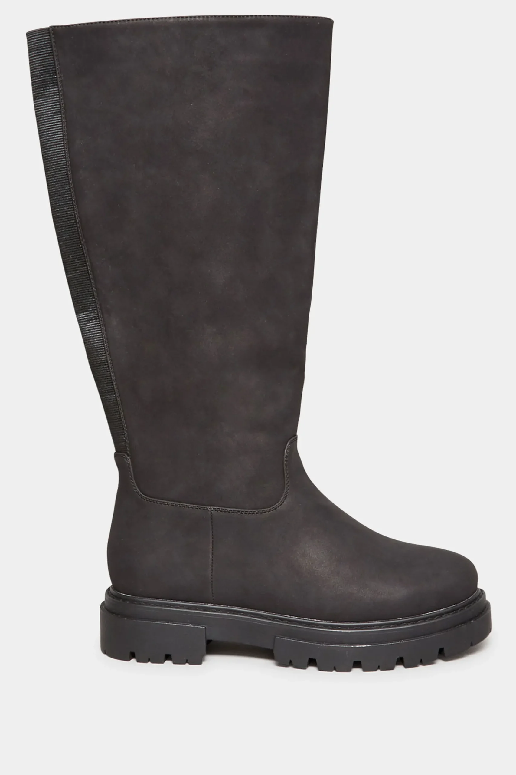 M&Co Limited Collection Limited Collection Black Chunky Calf Boots In Wide E Fit & Extra Wide Eee Fit>Women Boots