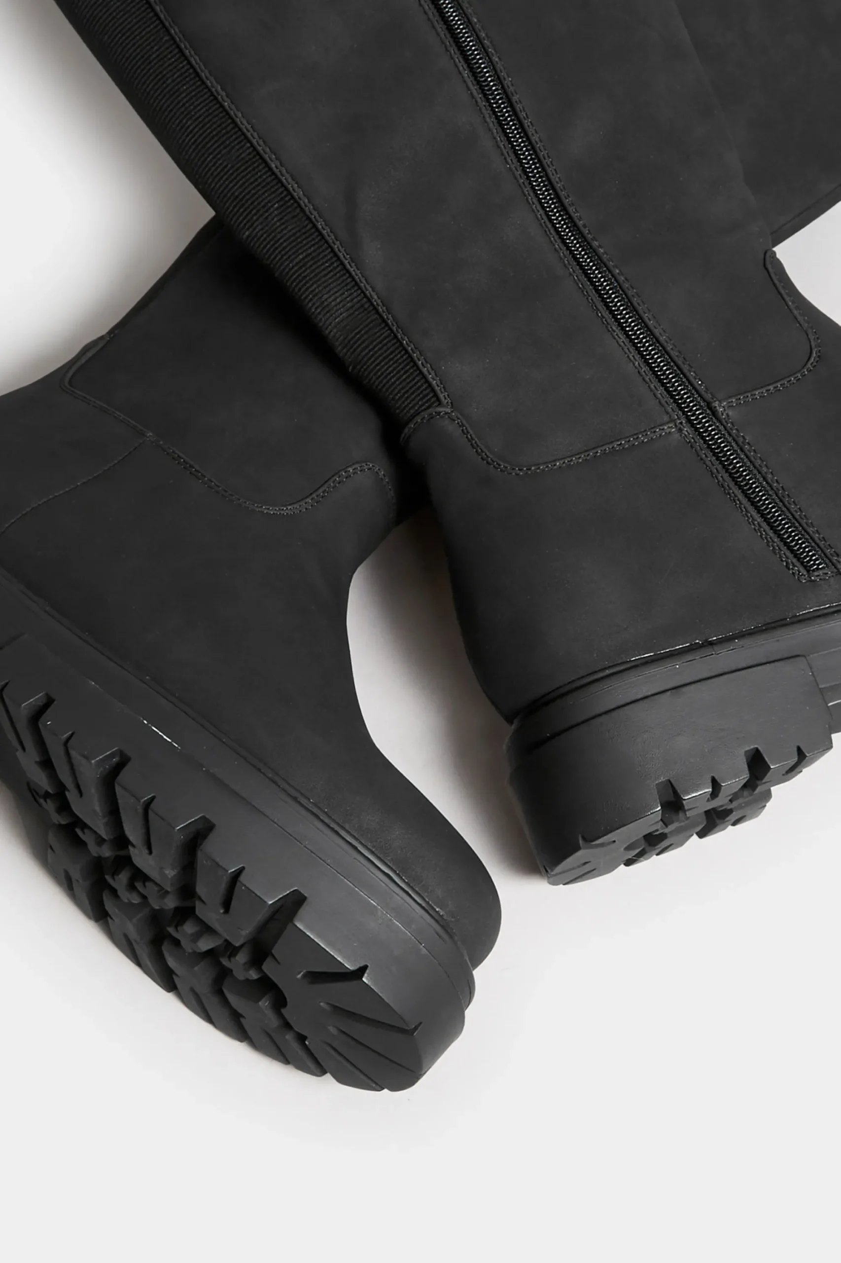M&Co Limited Collection Limited Collection Black Chunky Calf Boots In Wide E Fit & Extra Wide Eee Fit>Women Boots