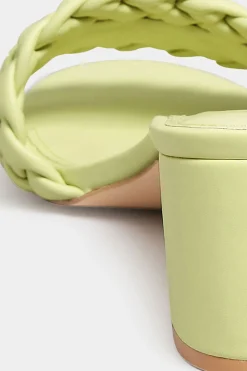 M&Co Limited Collection Limited Collection Green Plaited Mule In Wide E Fit & Extra Wide Eee Fit><noscript><img width=