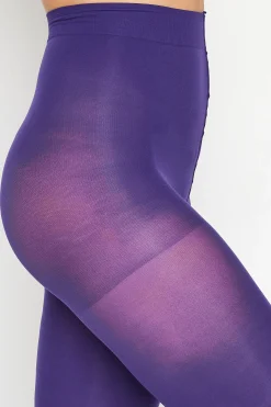 M&Co Lts Lts Tall Purple 50 Denier Premium Tights>Women Tights