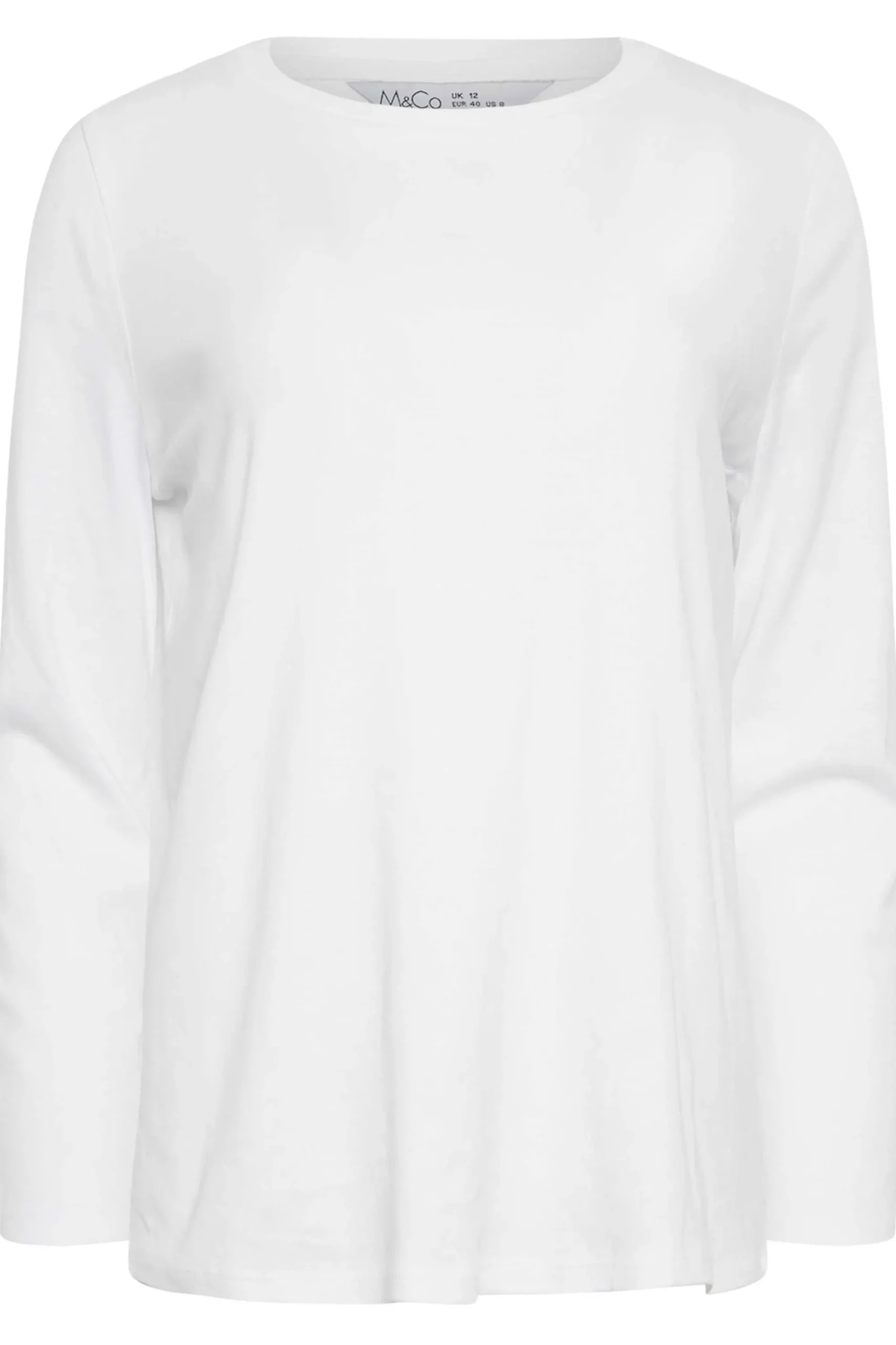 M&Co 3 Pack Black & White Long Sleeve T-Shirts>Women T-Shirts