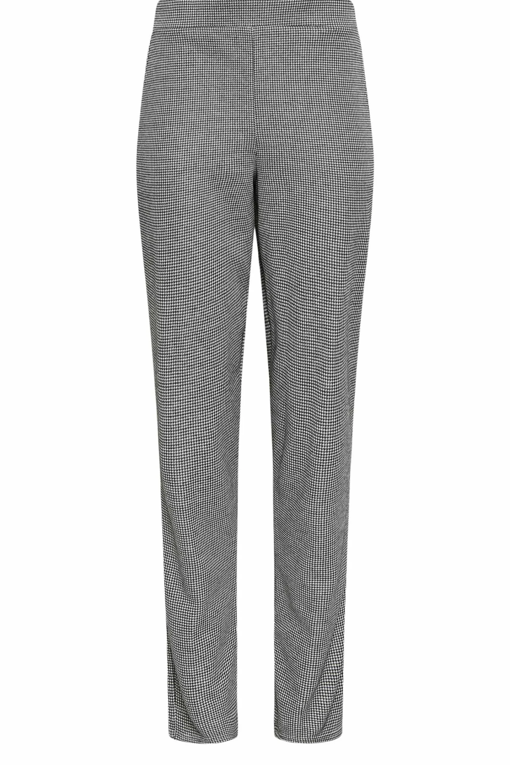 M&Co Womens Black & White Dogtooth Trousers>Women Trousers