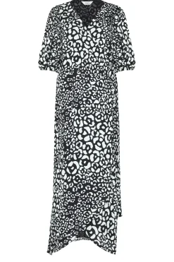 M&Co Womens Black Animal Print Wrap Dress><noscript><img width=