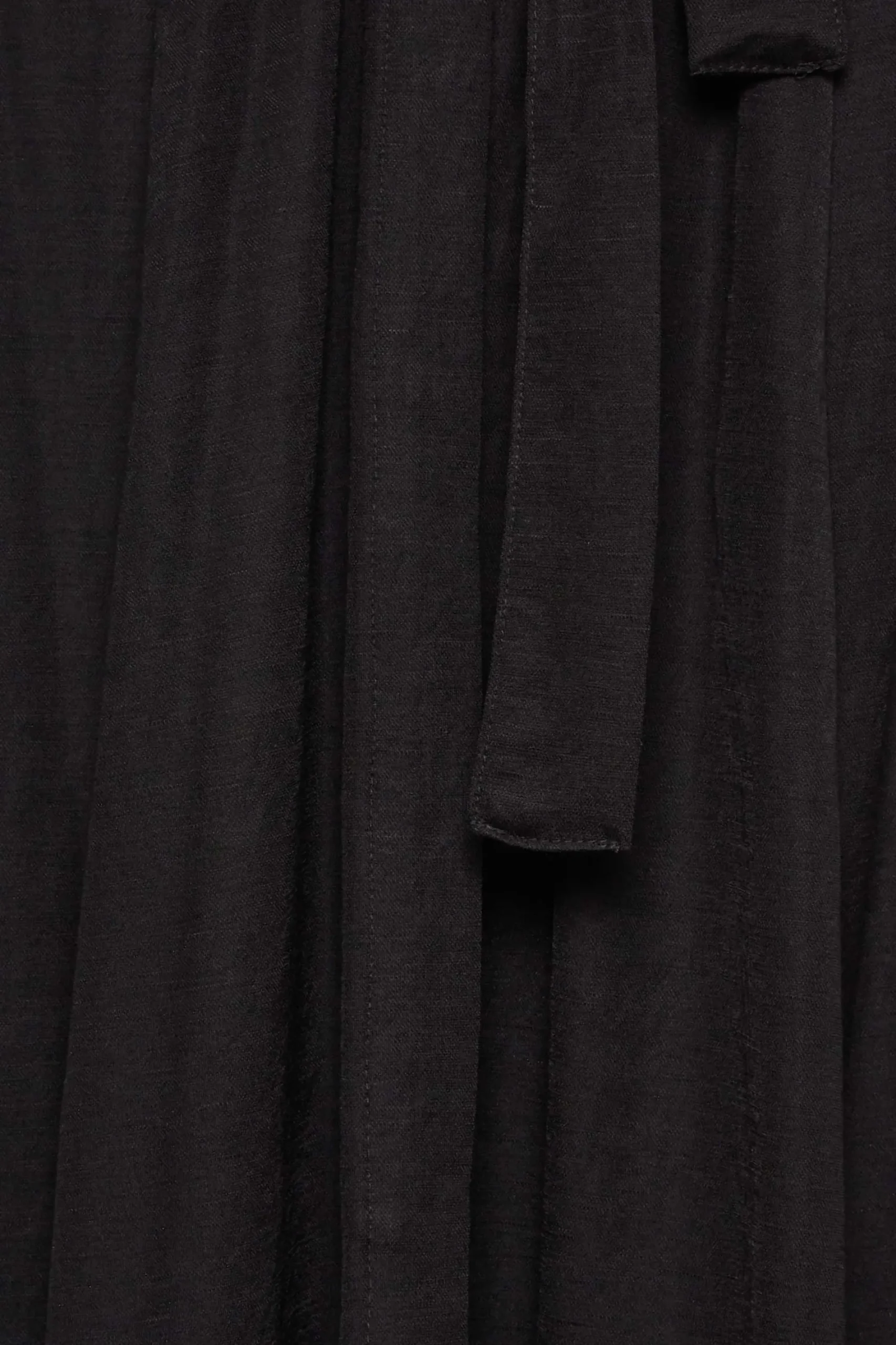 M&Co Womens Black Button Through Collared Midaxi Dress>Women Shirt Dresses