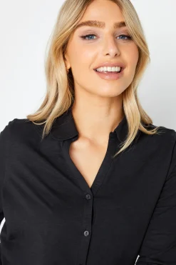 M&Co Womens Black Cotton Shirt><noscript><img width=