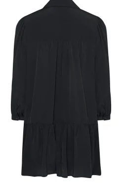 M&Co Womens Black Frill Hem Shirt><noscript><img width=