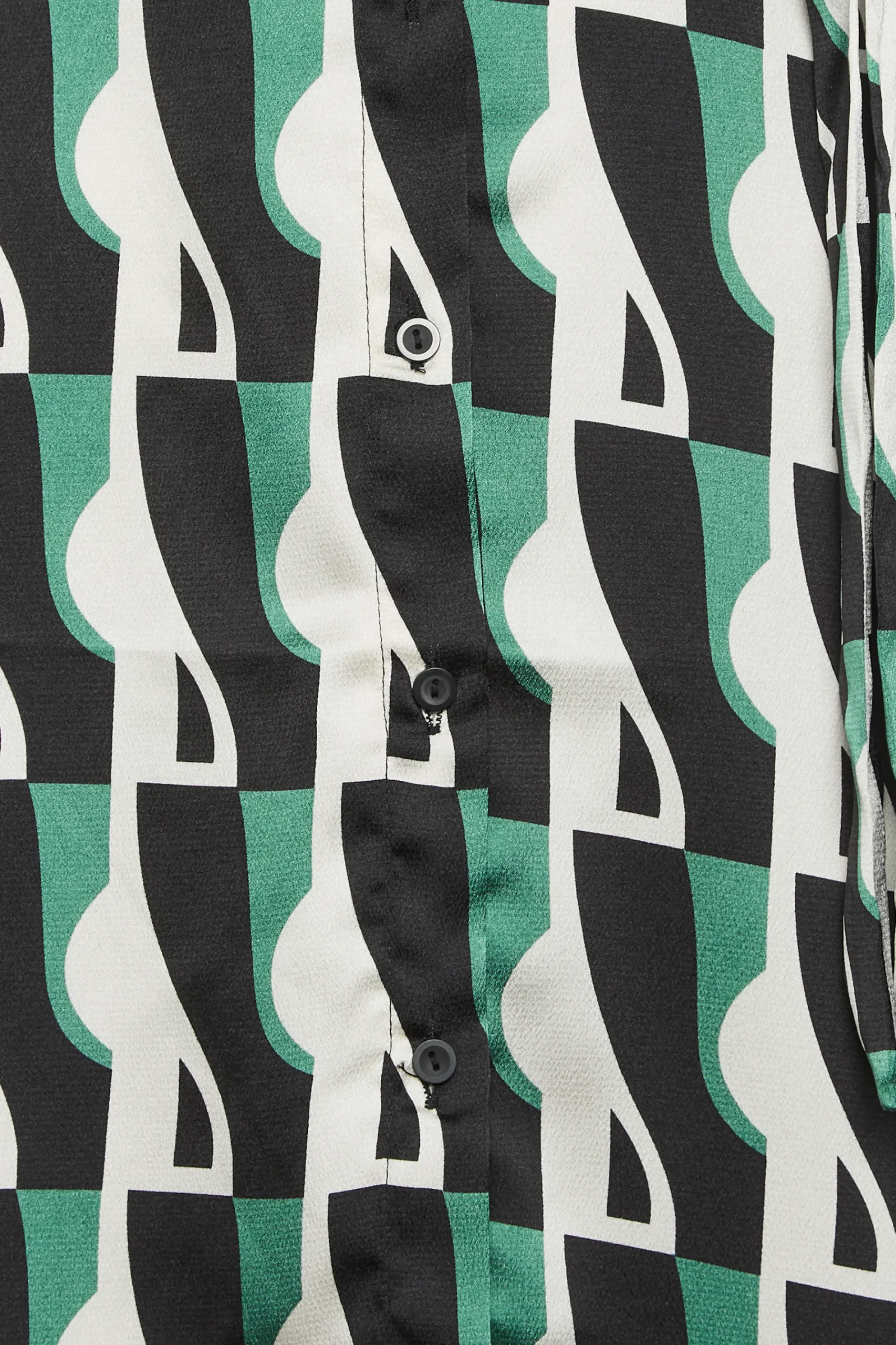 M&Co Womens Black Geometric Print Tie Tunic Shirt Dress>Women Shirt Dresses