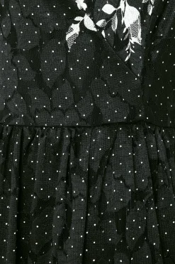 M&Co Womens Black Lace Border Midi Dress><noscript><img width=