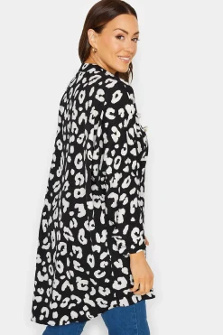 M&Co Womens Black Leopard Print Blouse><noscript><img width=