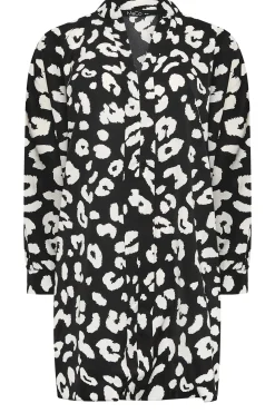 M&Co Womens Black Leopard Print Blouse><noscript><img width=