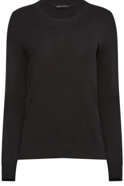 M&Co Womens Black Long Sleeve Knit Jumper><noscript><img width=