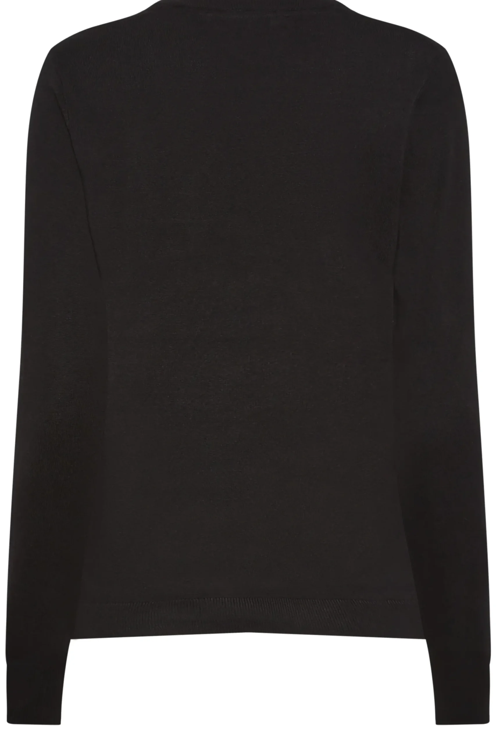 M&Co Womens Black Long Sleeve Knit Jumper>Women Long Sleeve Tops