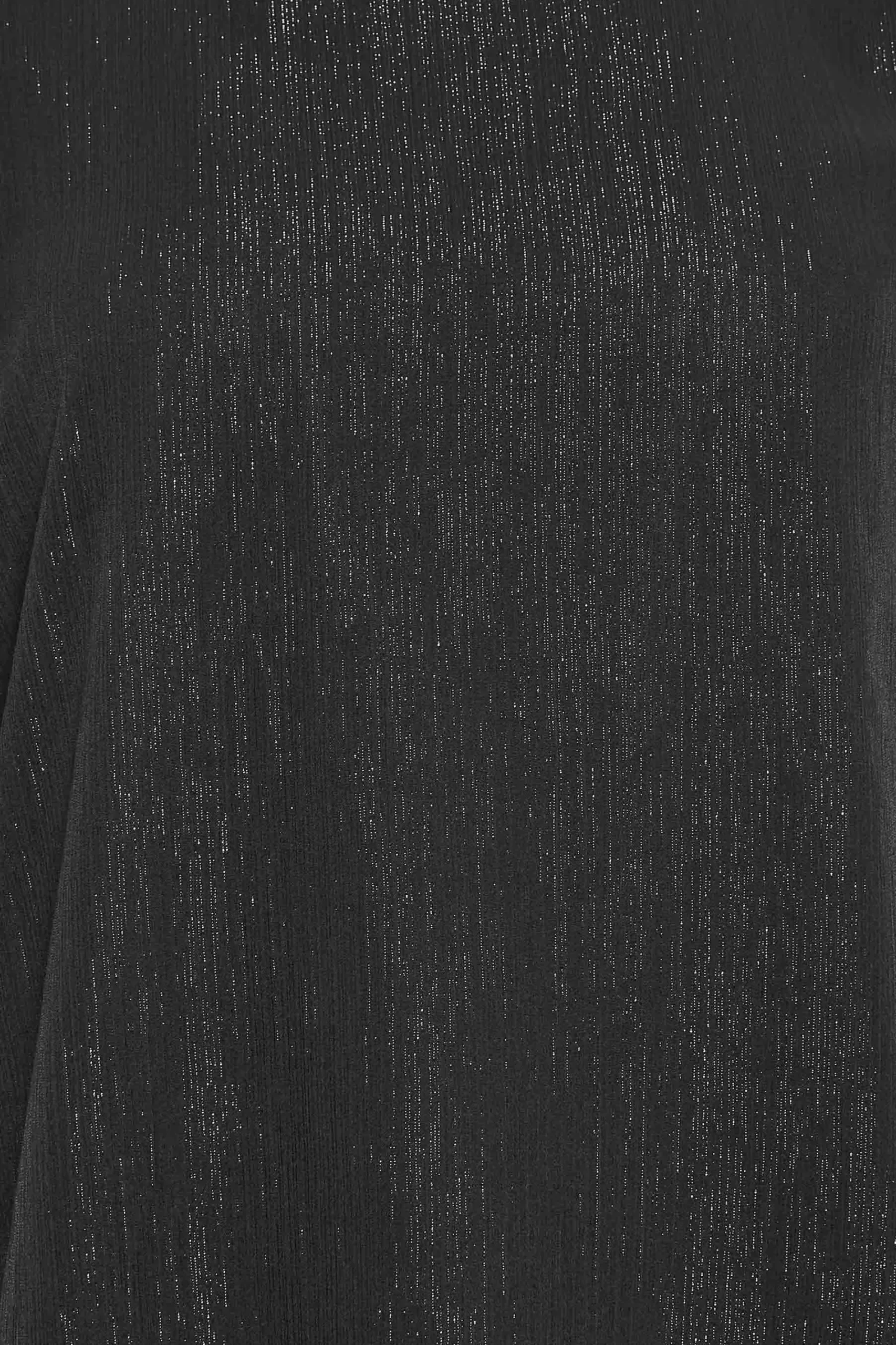 M&Co Womens Black Metallic Angel Sleeve Blouse>Women Shirts