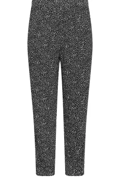 M&Co Womens Black Spot Print Harem Trousers><noscript><img width=