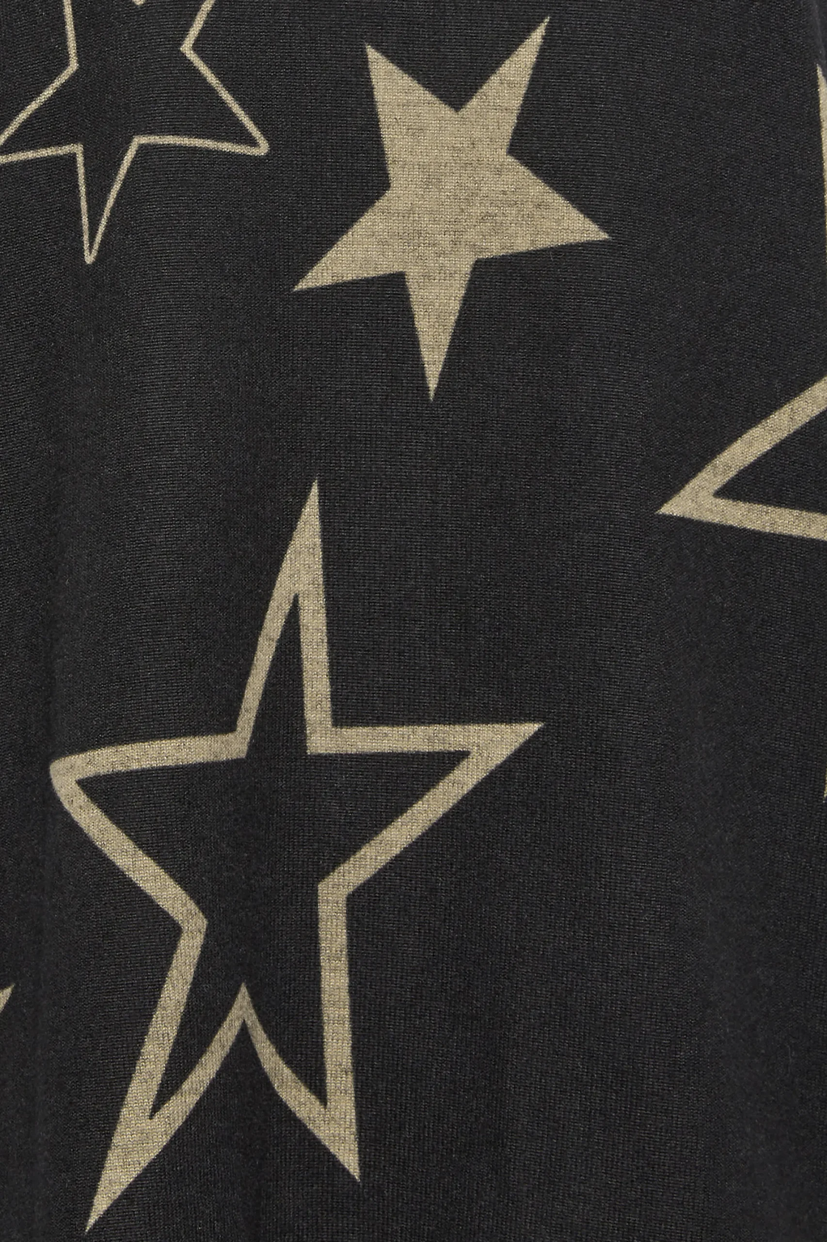 M&Co Womens Black Star Print Jumper>Women Long Sleeve Tops