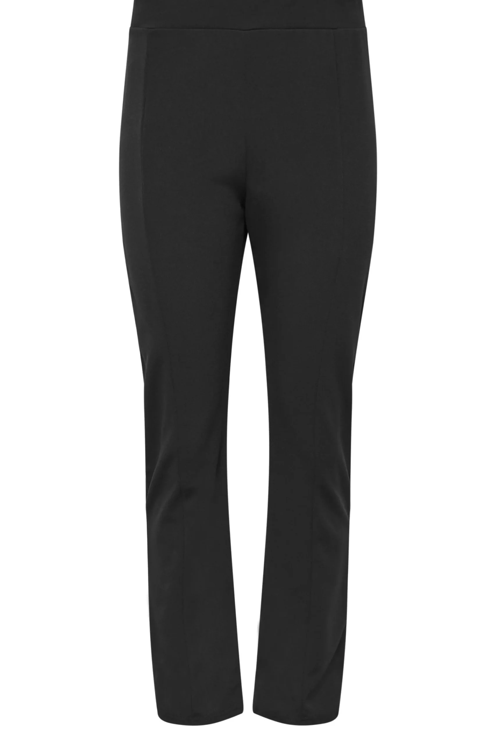 M&Co Womens Black Stretch Tapered Trousers>Women Trousers
