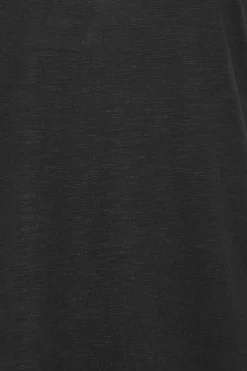 M&Co Womens Black V-Neck Cotton T-Shirt><noscript><img width=