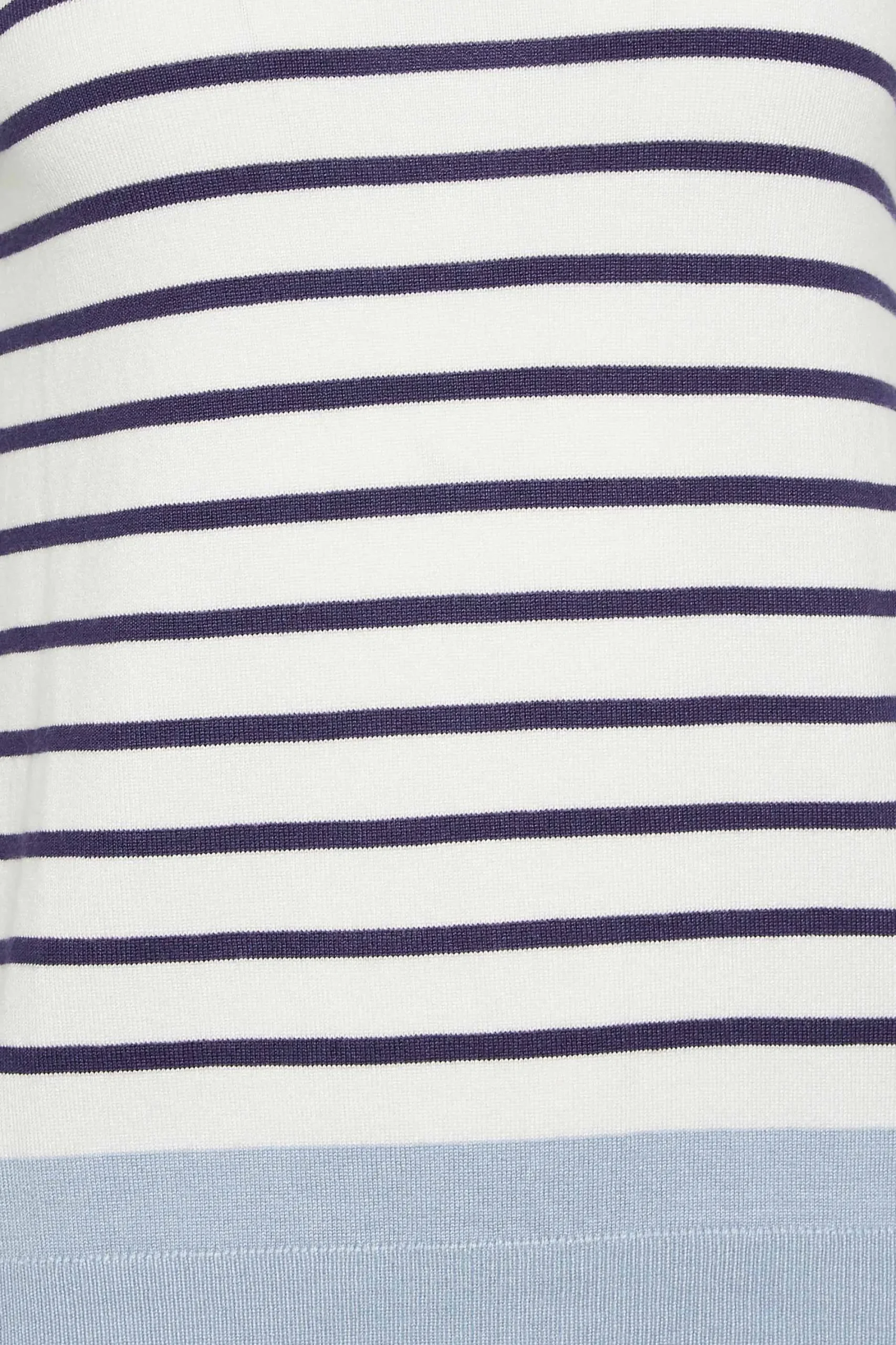 M&Co Womens Blue & White Stripe Jumper>Women Jumpers