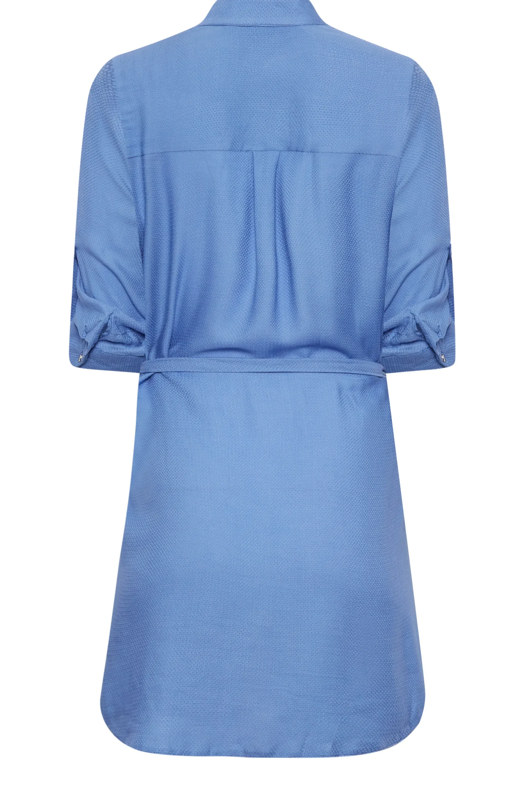 M&Co Womens Blue Tie Waist Blouse>Women Shirts