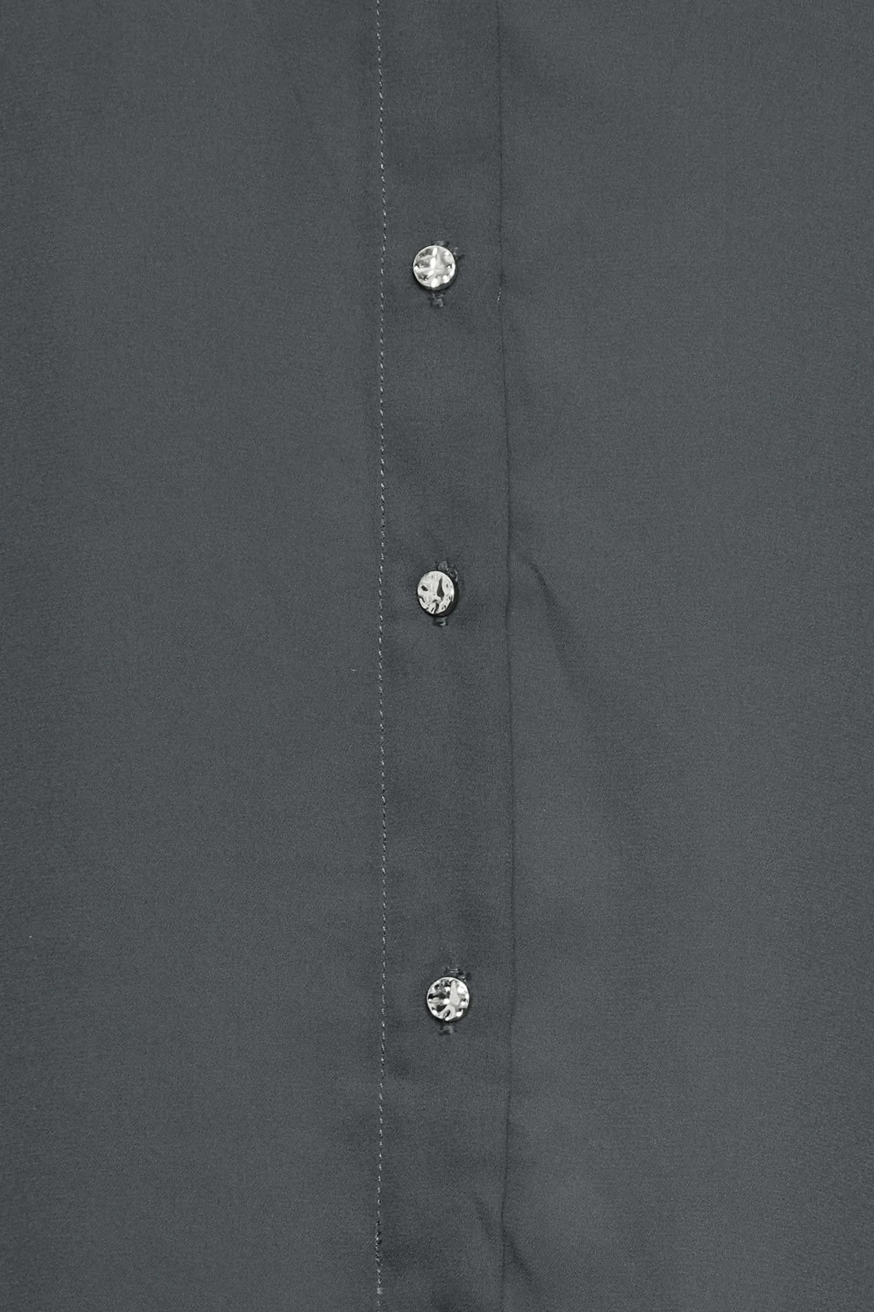 M&Co Womens Charcoal Grey Tie Back Tunic Shirt>Women Shirts