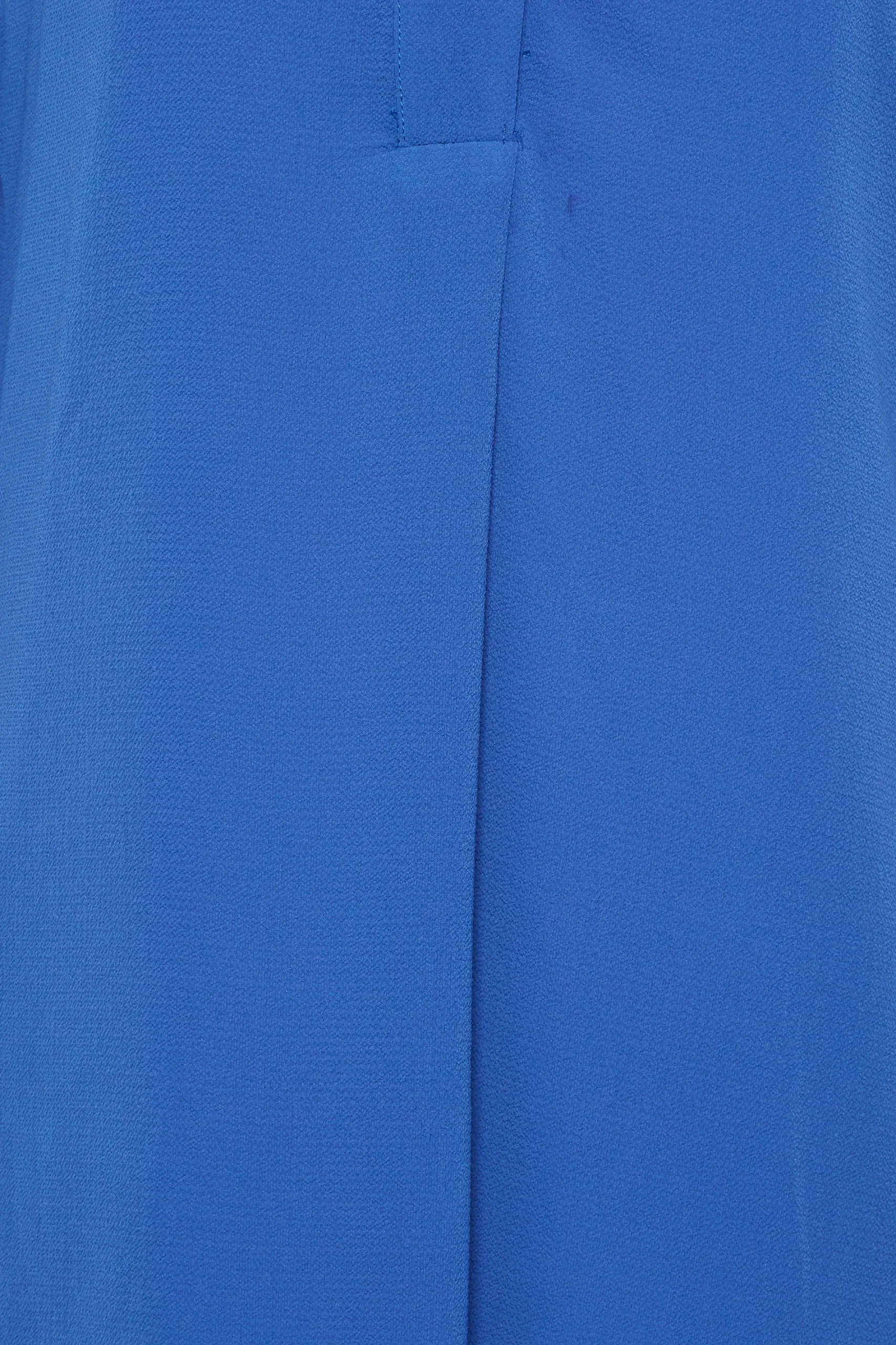 M&Co Womens Cobalt Blue Statement Button Tab Sleeve Shirt>Women Shirts