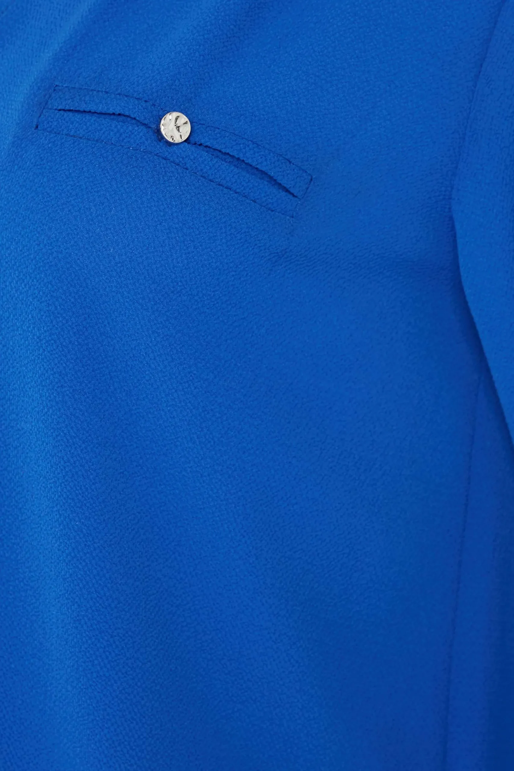 M&Co Womens Cobalt Blue Tab Sleeve Blouse>Women Shirts