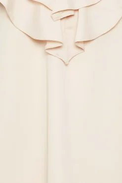 M&Co Womens Cream Frill Front Blouse><noscript><img width=