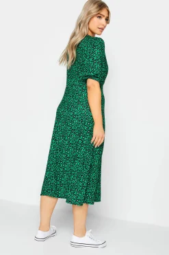 M&Co Womens Green Animal Print Dress><noscript><img width=