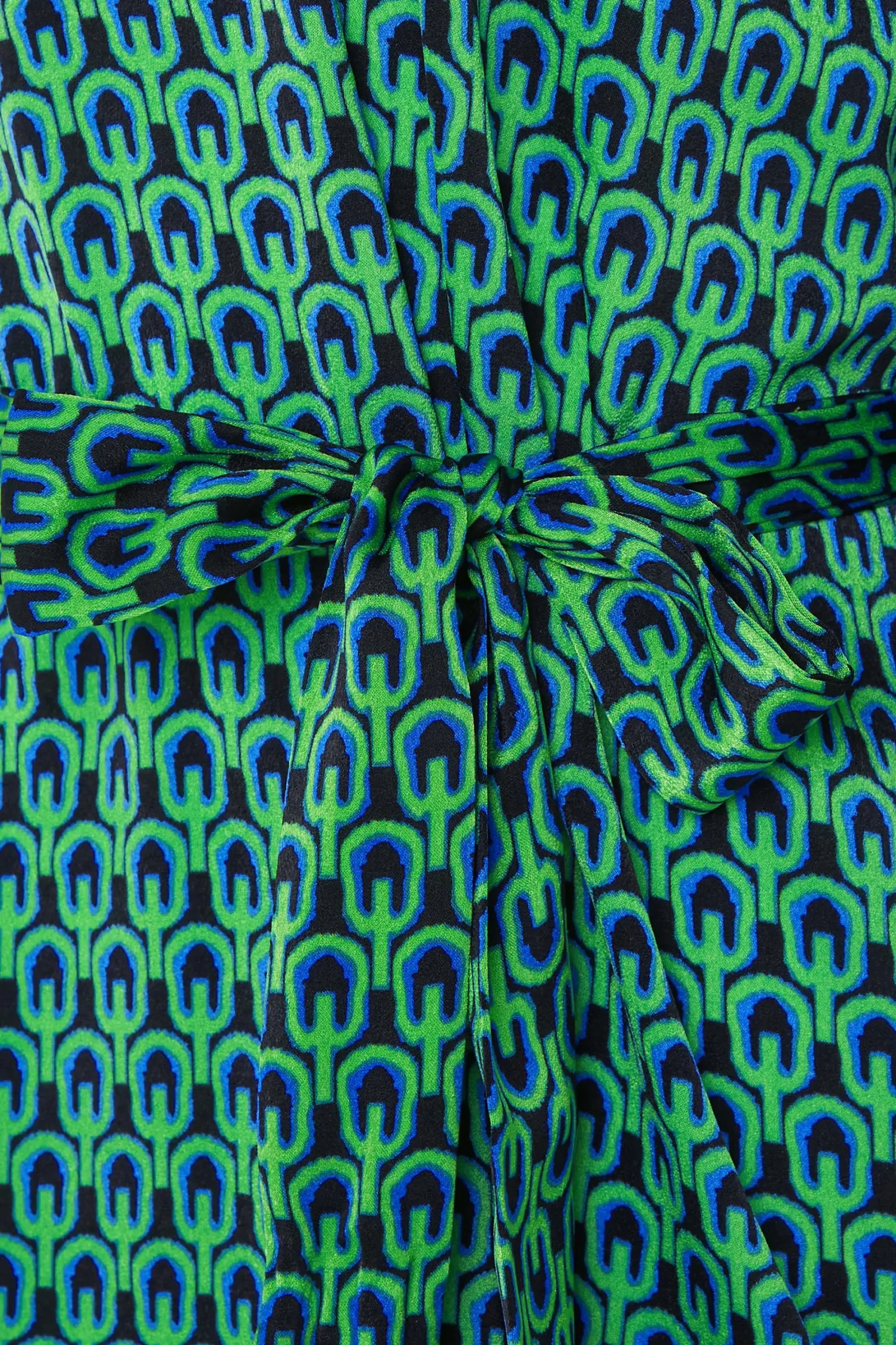 M&Co Womens Green Geometric Print Tunic Dress>Women Shirt Dresses