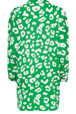 M&Co Womens Green Leopard Print Blouse><noscript><img width=