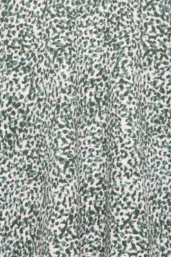 M&Co Womens Green Spot Print Collared Long Sleeve Cotton Top><noscript><img width=