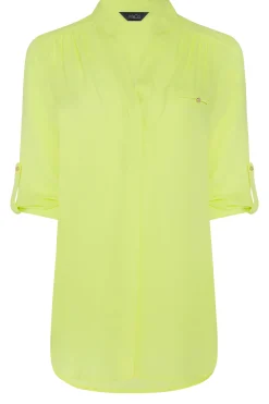M&Co Womens Green Tab Sleeve Blouse><noscript><img width=
