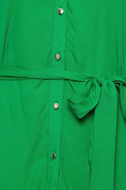 M&Co Womens Green Tie Waist Blouse><noscript><img width=