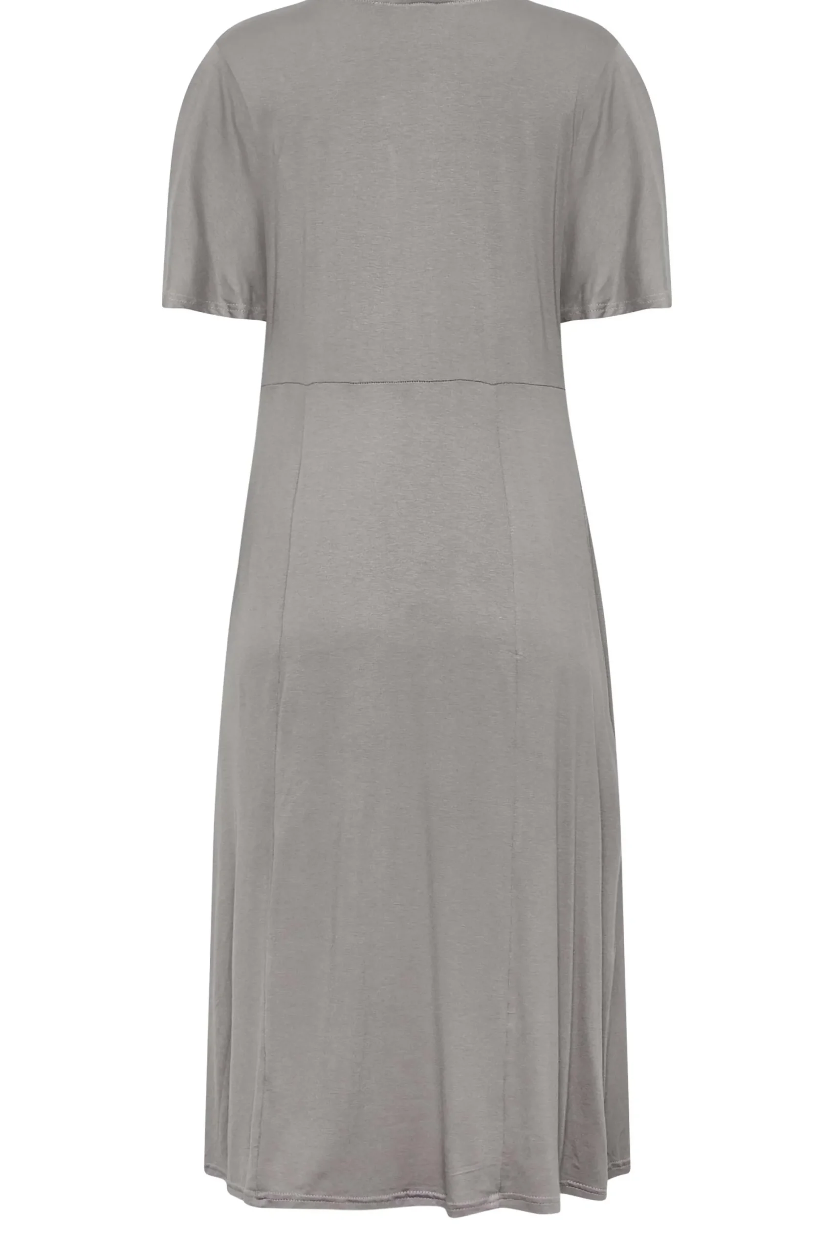 M&Co Womens Grey Angel Sleeve Split Hem Midi Dress>Women Midi Dresses