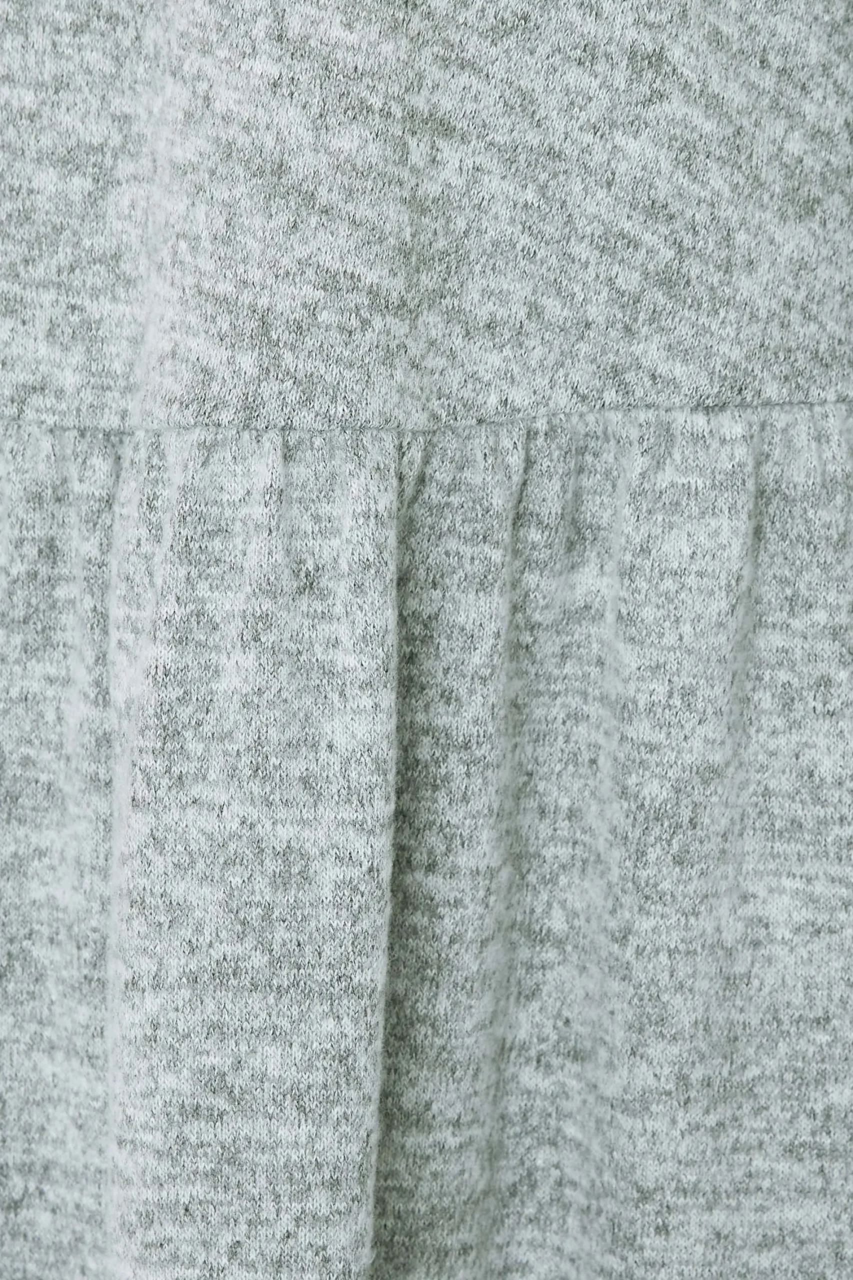 M&Co Womens Grey Soft Touch Smock Top>Women Long Sleeve Tops