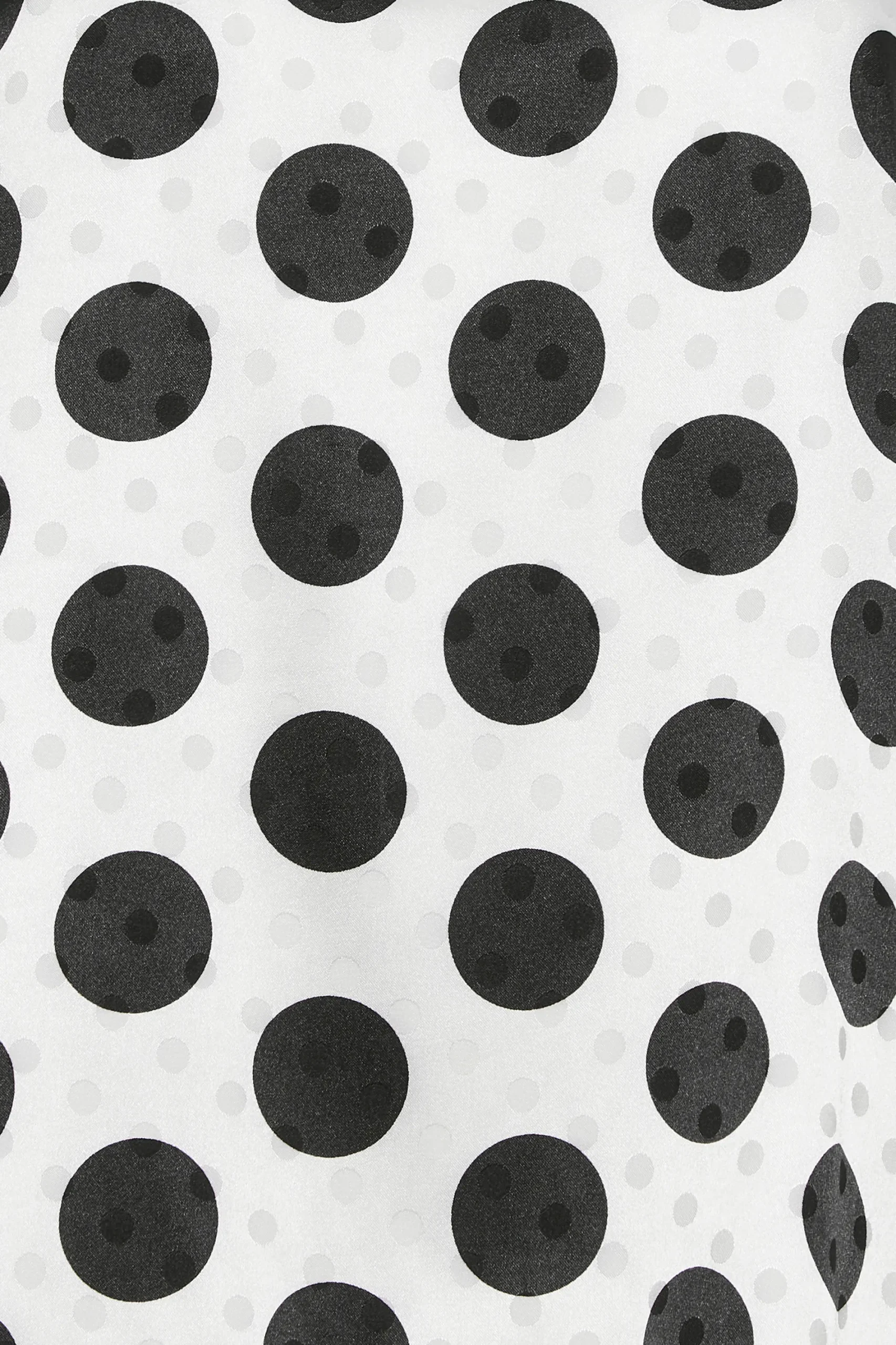 M&Co Womens Grey Spot Print Halterneck Blouse>Women Short Sleeve Tops