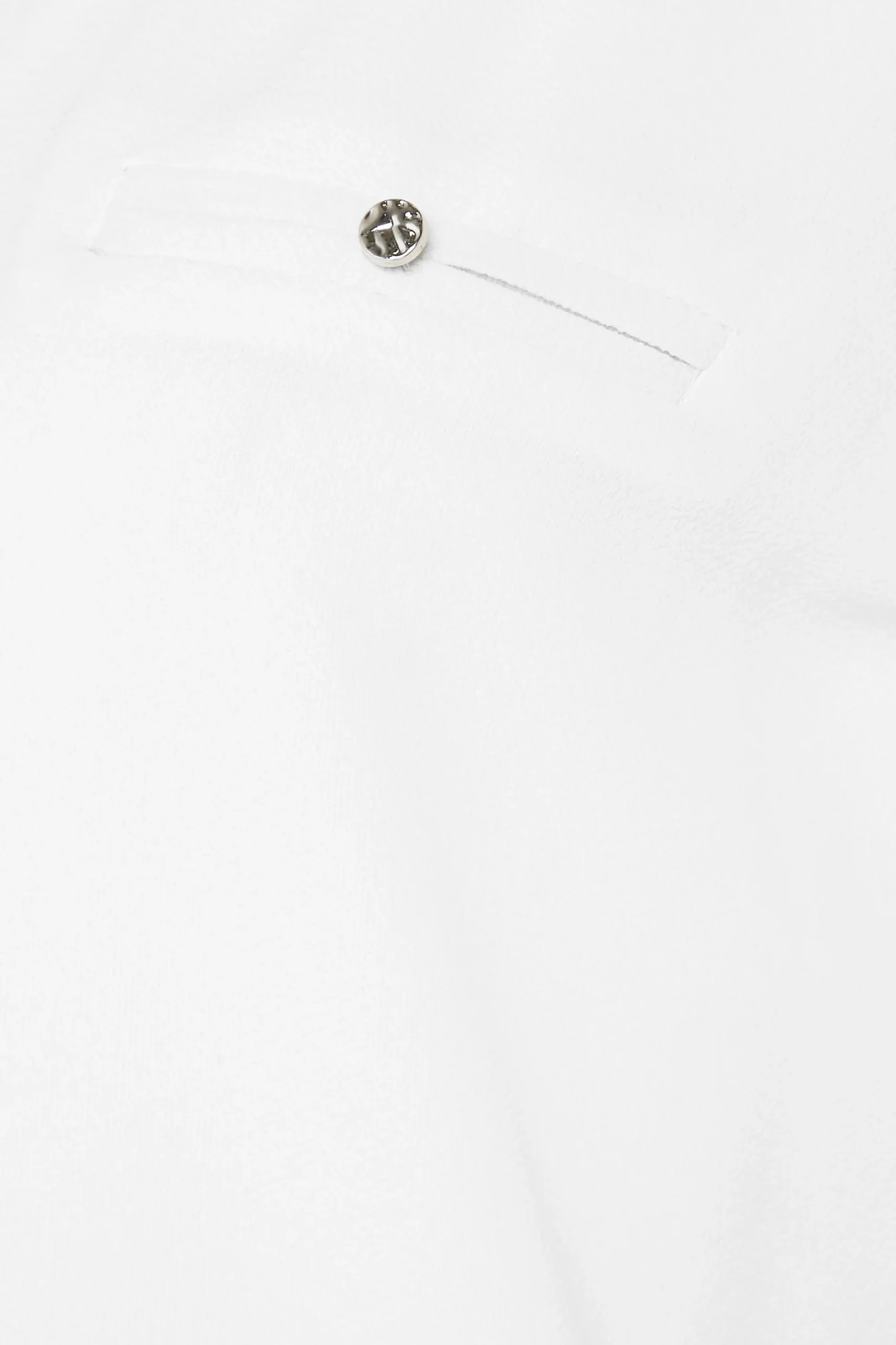 M&Co Womens Ivory White Tab Sleeve Blouse>Women Shirts