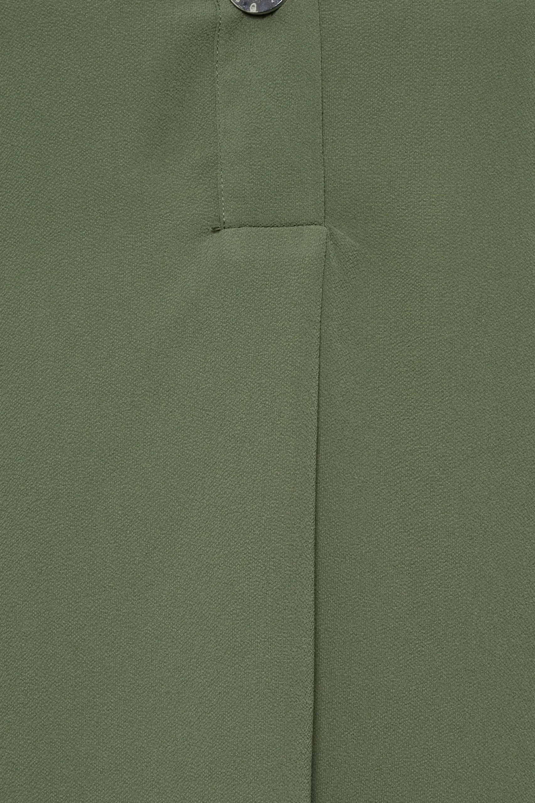 M&Co Womens Khaki Green Statement Button Tab Sleeve Shirt>Women Shirts