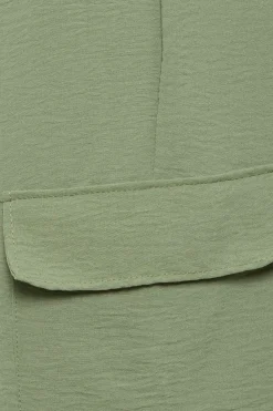 M&Co Womens Khaki Green Cargo Slim Leg Trousers><noscript><img width=