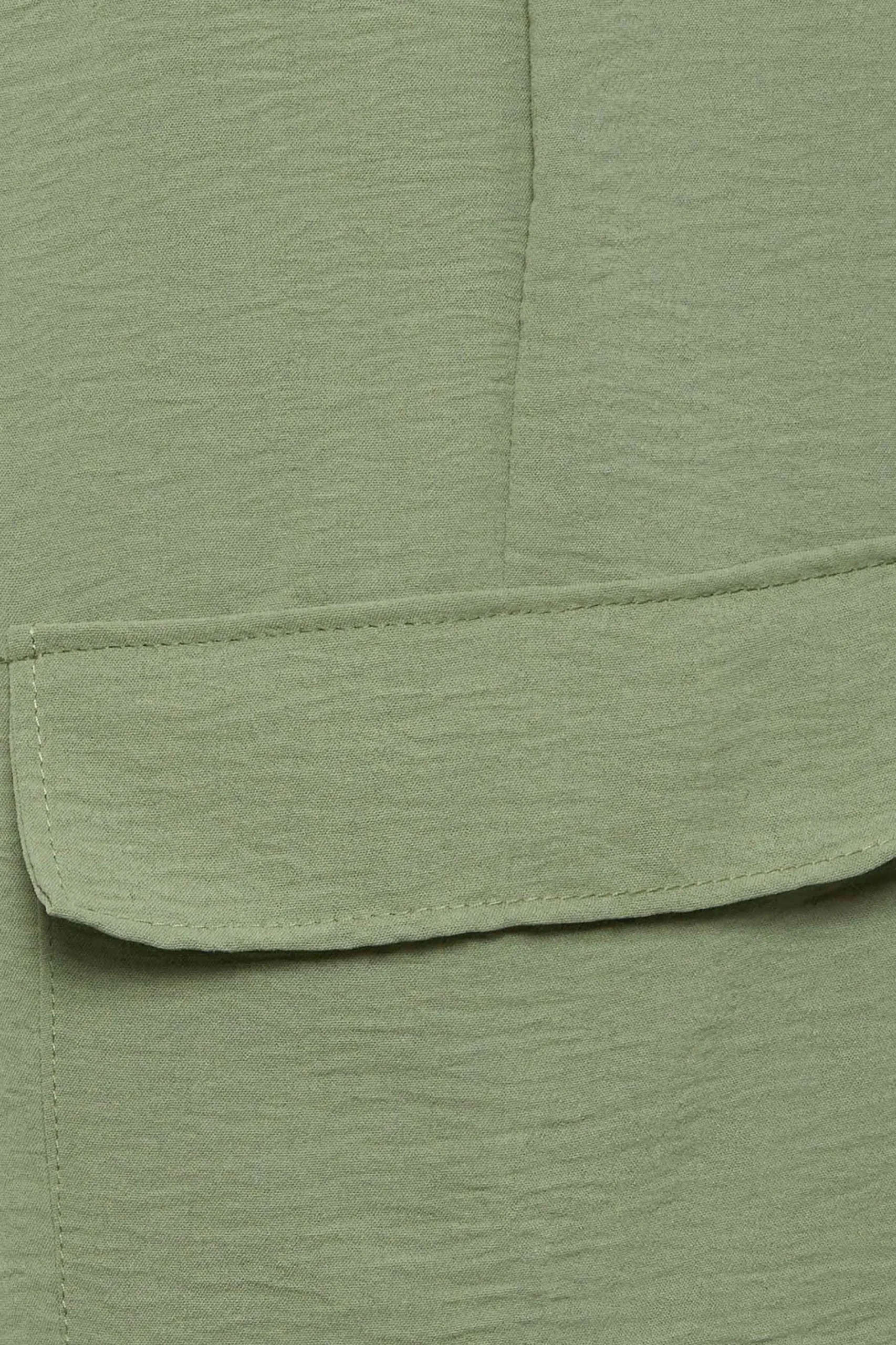 M&Co Womens Khaki Green Cargo Slim Leg Trousers>Women Trousers