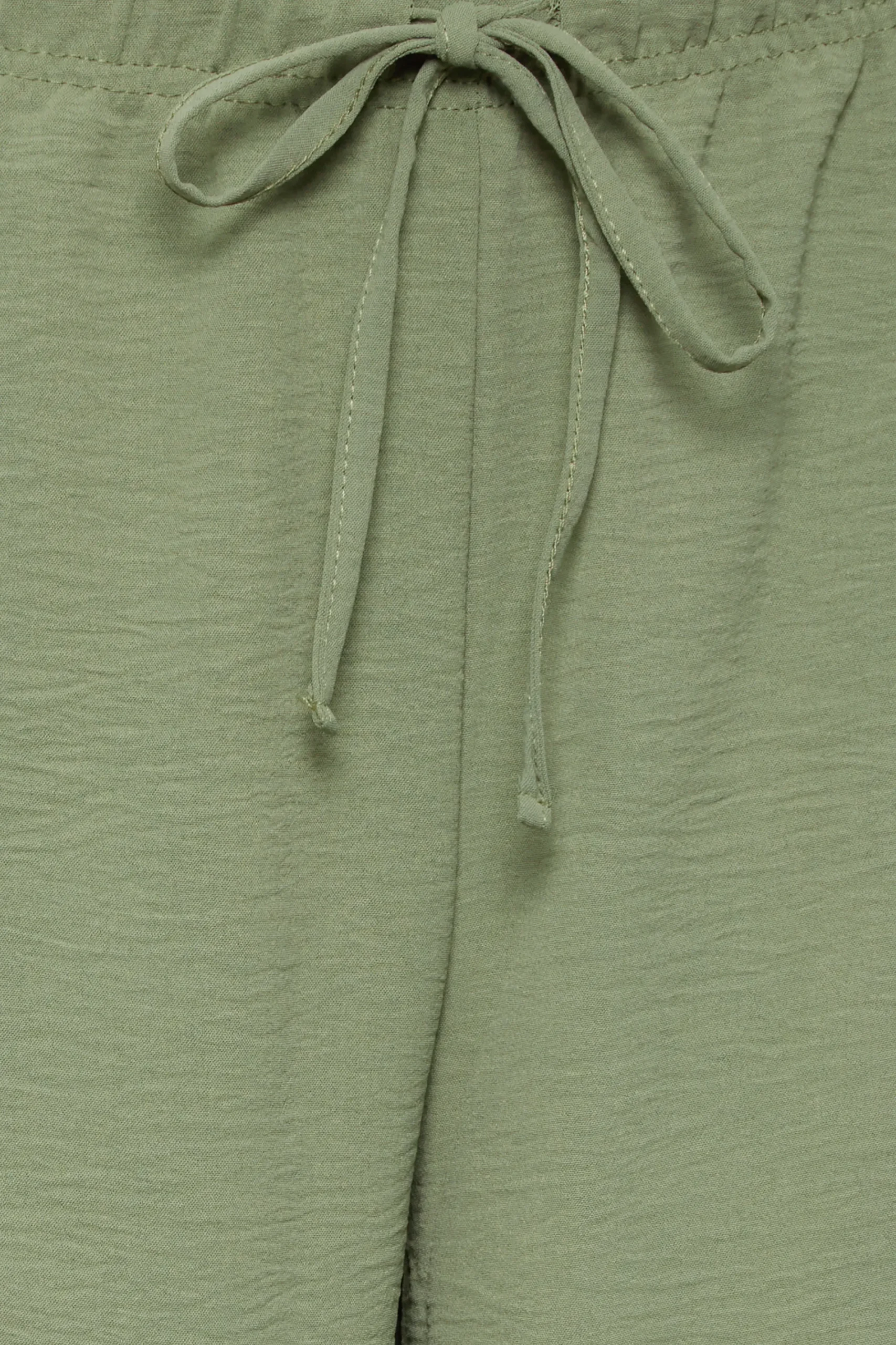 M&Co Womens Khaki Green Crepe Wide Leg Trousers>Women Wide Leg Trousers