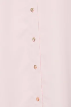 M&Co Womens Light Pink Tie Back Tunic Shirt><noscript><img width=