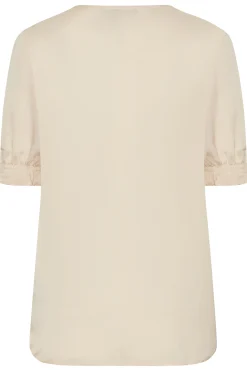 M&Co Womens Nude Frill Front Blouse><noscript><img width=