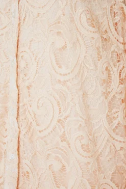 M&Co Womens Nude Pink Lace Shirt><noscript><img width=