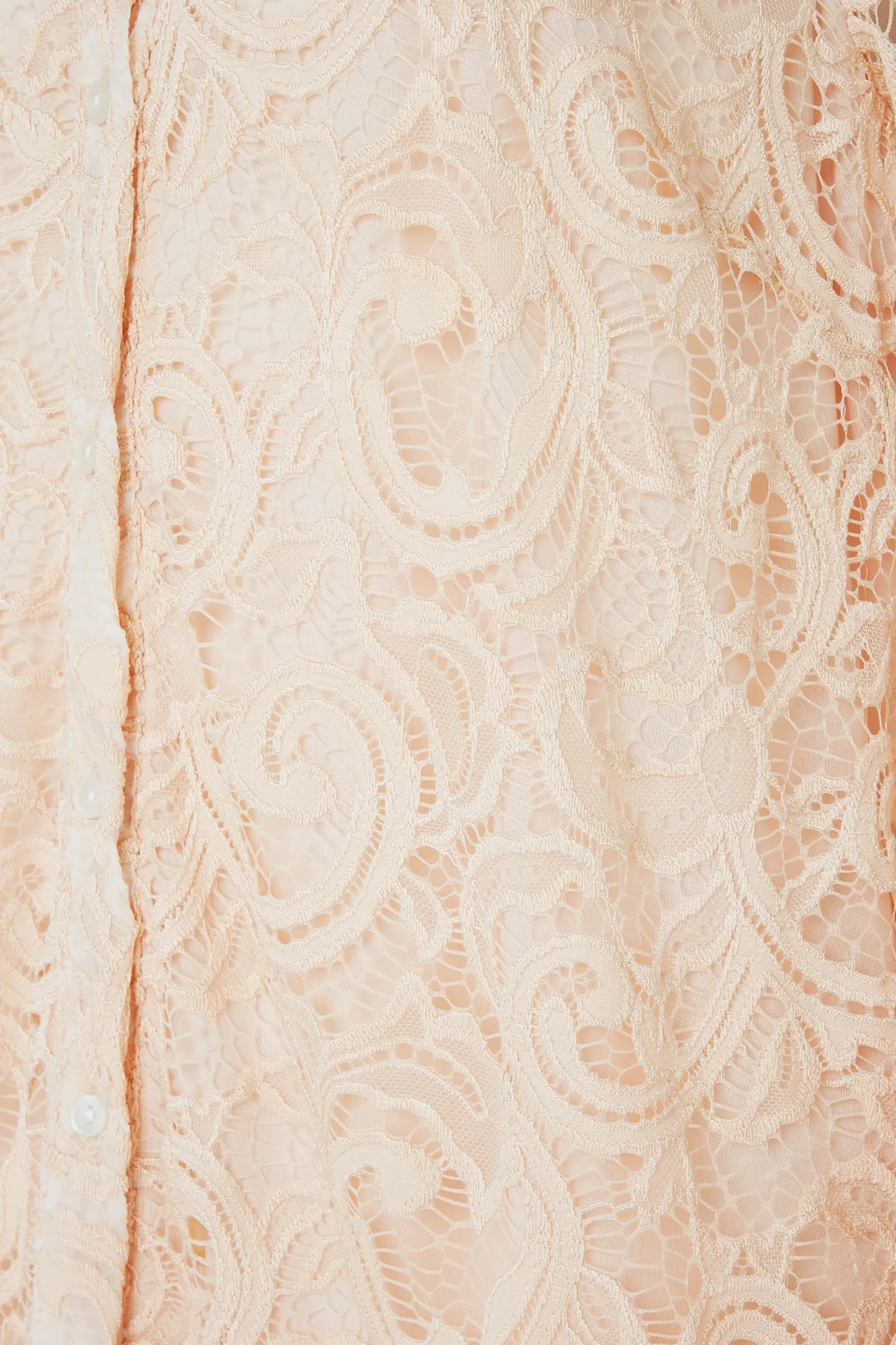 M&Co Womens Nude Pink Lace Shirt>Women Shirts