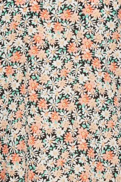 M&Co Womens Orange Daisy Print Blouse><noscript><img width=
