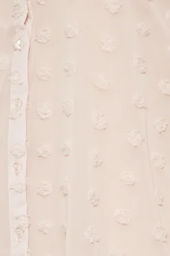 M&Co Womens Pink Dobby Spot Shirt><noscript><img width=